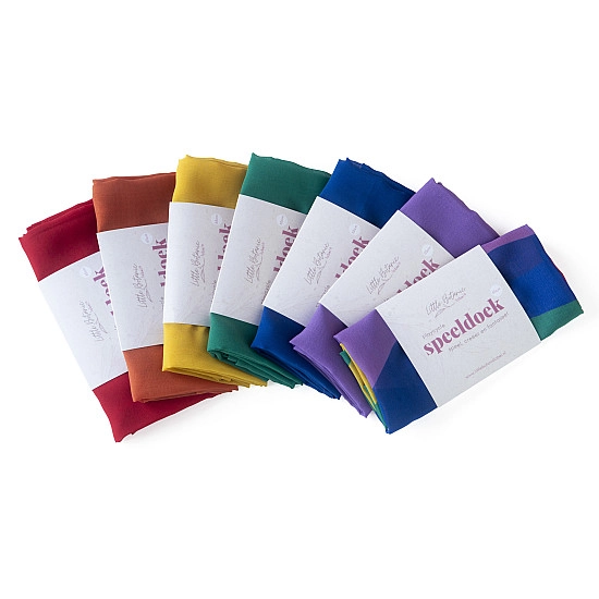 Little Botanic Label Playcycle Play Cloth Rainbow set - 7 pieces - 65 cm + WAVES 