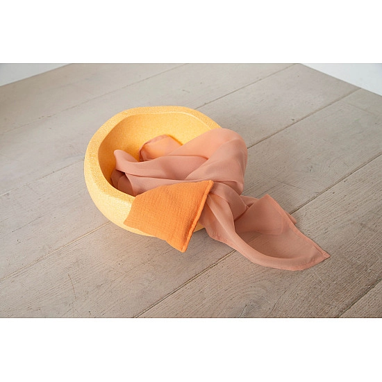 Little Botanic Label Playcycle Speeldoek Lichtoranje 65 cm