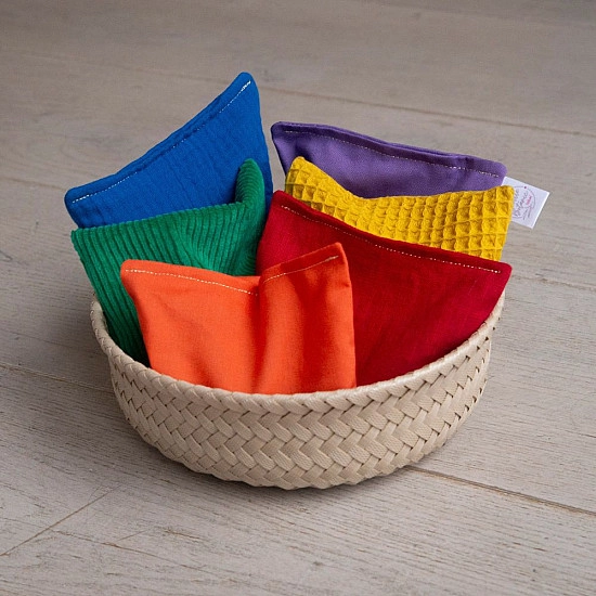 Little Botanic Label Pittenzakjes Regenboog - 6 stuks