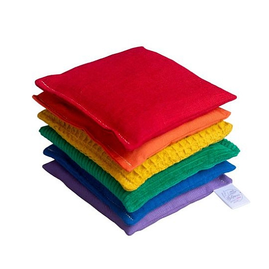 Little Botanic Label Pittenzakjes Regenboog - 6 stuks