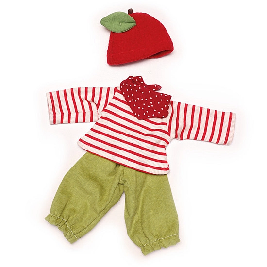 Nanchen Natur Poppenkledingset Appel