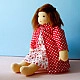 Nanchen Natur Poppenkledingset Polka Poppenjas