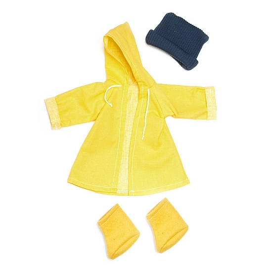 Nanchen Natur Poppenkledingset Regenkleding