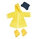 Nanchen Natur Poppenkledingset Regenkleding