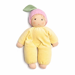 Bloemenbaby pop geel