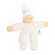 Nanchen Natur Pimpel Babypop wit