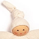 Nanchen Natur Pimpel Babypop wit