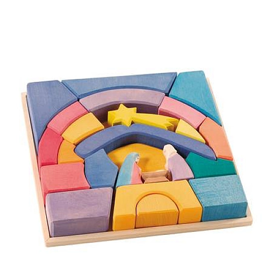 Ostheimer regenboog kerststal