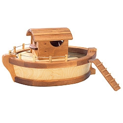 Schip of Ark met stuurhuis