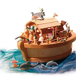 Schip of Ark met stuurhuis
