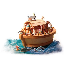 Schip of Ark met stuurhuis