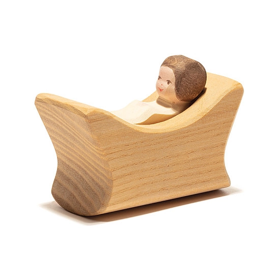 Child or Baby in crib