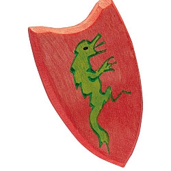 Ridderschild voor zwarte ridder