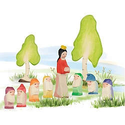 Sneeuwwitje en de 7 dwergen - SET