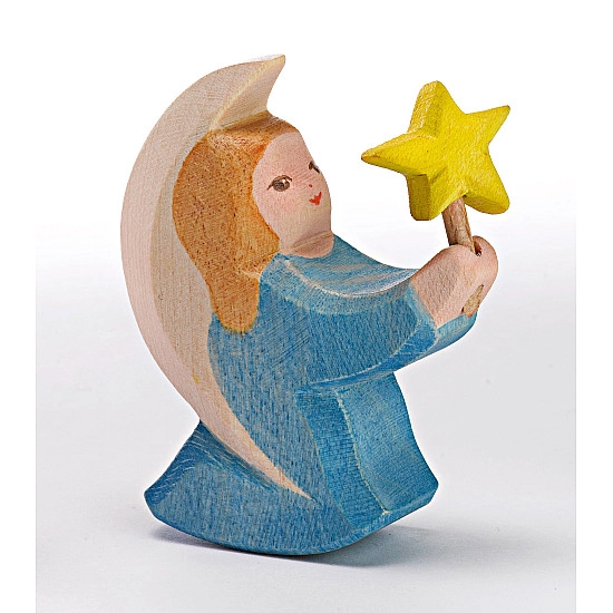 Ostheimer Engel blauw met ster