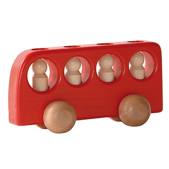 Ostheimer poppetjes of Peg dolls naturel (5 stuks)