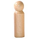 Ostheimer poppetjes of Peg dolls naturel (5 stuks)