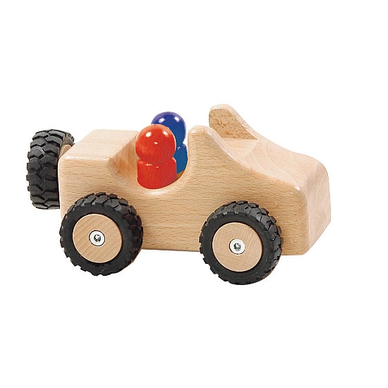 Ostheimer Poppetjes of Peg dolls blauw (5 stuks)