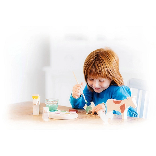 Ostheimer Schilderset om zelf figuren te schilderen