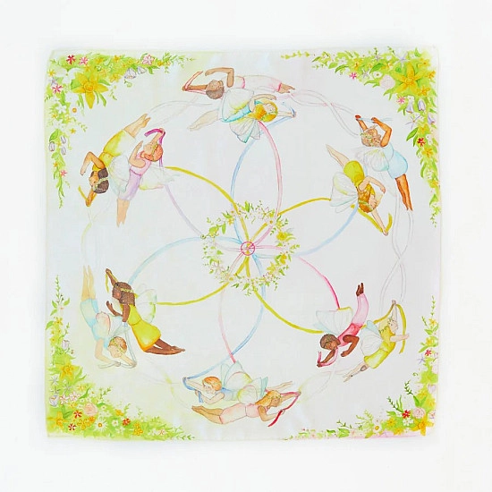 Sarah's Silks Speelzijde medium Mei dag