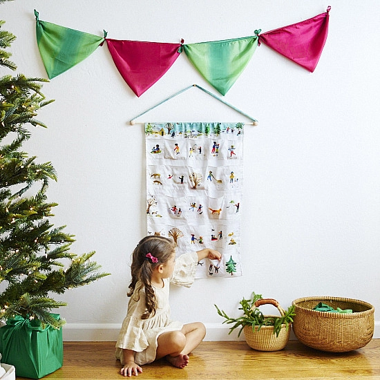 Sarah's Silks Adventskalender - Snowy Day 