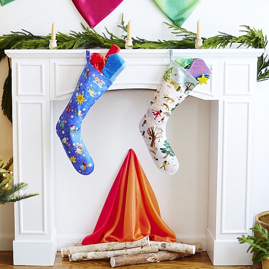 Sarah's Silks Kerstsok - Phoebe Wahl