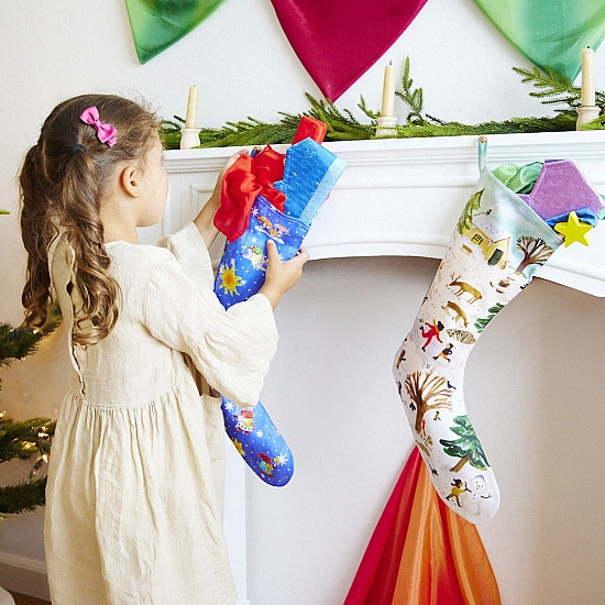 Sarah's Silks Kerstsok - Phoebe Wahl