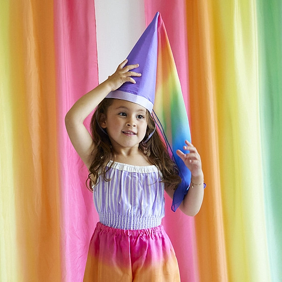 Sarah's Silks Speelzijde Hoed Prinses - paars 