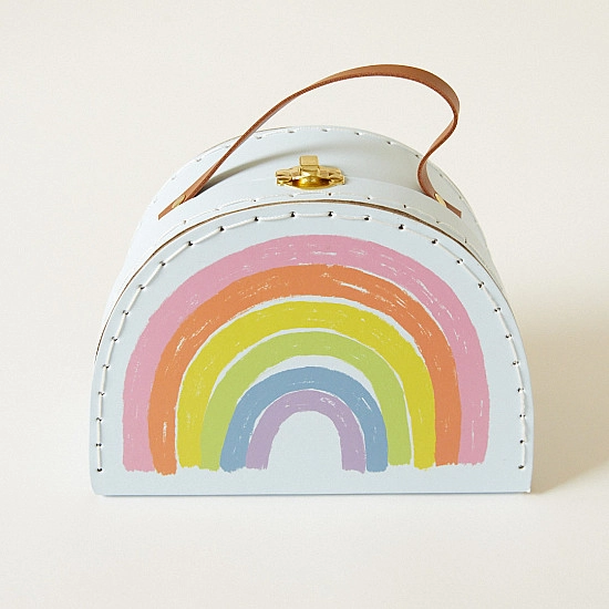 Sarah's Silks Koffertje Regenboog groot