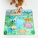 Sarah's Silks Speelzijde mini Playmap Dino