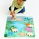 Sarah's Silks Speelzijde mini Playmap Dino