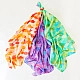 Sarah's Silks Speelzijde medium Dino rood