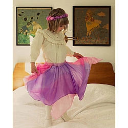 Speelzijde Sprookjes rok bloesem