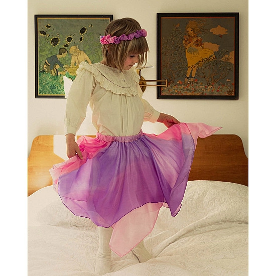 Sarah's Silks Speelzijde Sprookjes rok bloesem