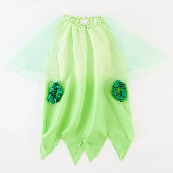 Sarah's Silks Speelzijde Jurk Tinkerbell