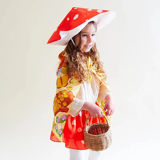 Sarah's Silks Speelzijde Hoed Paddenstoel