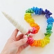 Sarah's Silks Speelzijde Eenhoorn haarband regenboog