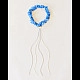 Sarah's Silks Speelzijde Haarband hemel