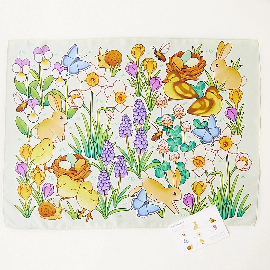 Sarah's Silks Speelzijde Zoek & Vind Pasen