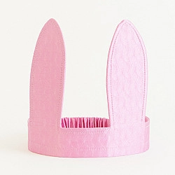 Speelzijde Haarband Konijnen Oren roze