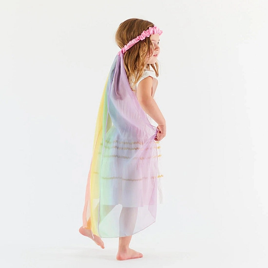 Sarah's Silks Speelzijde Sluier pastel
