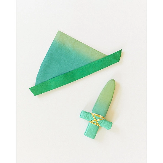 Sarah's Silks Speelzijde Kostuum Peter Pan