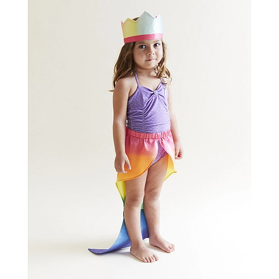 Sarah's Silks Speelzijde Meerminnen Staart regenboog