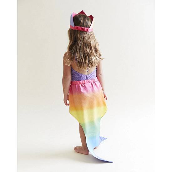Sarah's Silks Speelzijde Meerminnen Staart regenboog