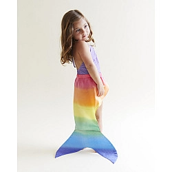 Speelzijde Meerminnen Staart regenboog