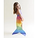 Sarah's Silks Speelzijde Meerminnen Staart regenboog
