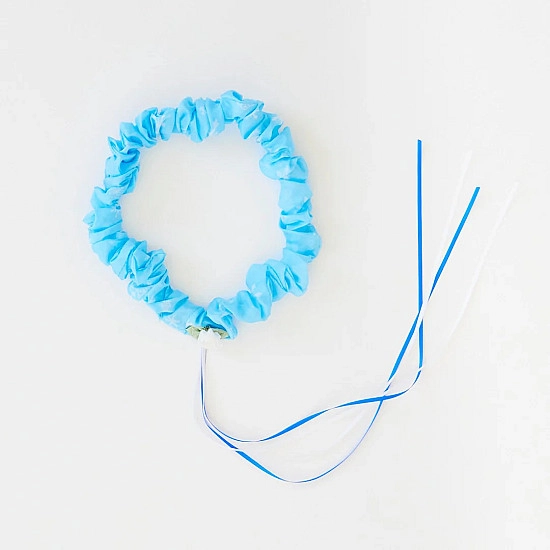 Sarah's Silks Speelzijde Haarband Sneeuwvlok 