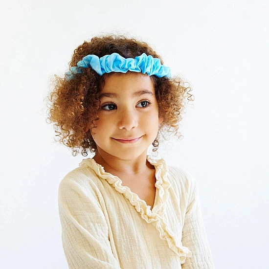 Sarah's Silks Speelzijde Haarband Sneeuwvlok 