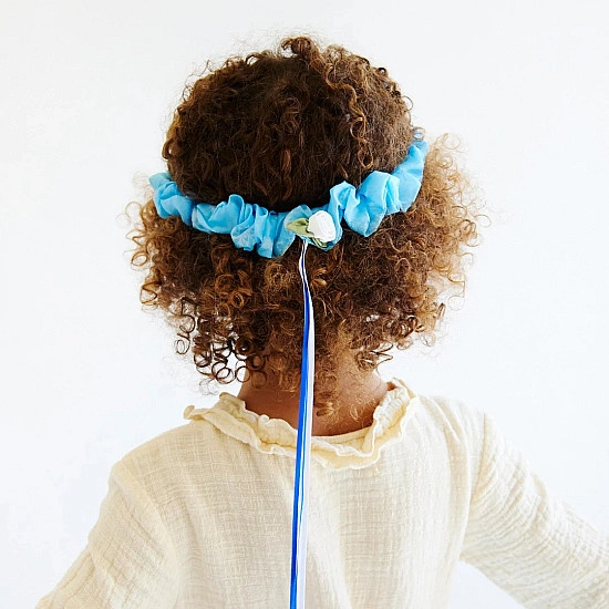 Sarah's Silks Speelzijde Haarband Sneeuwvlok 