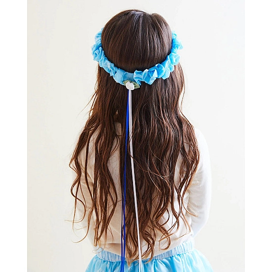 Sarah's Silks Speelzijde Haarband Sneeuwvlok 